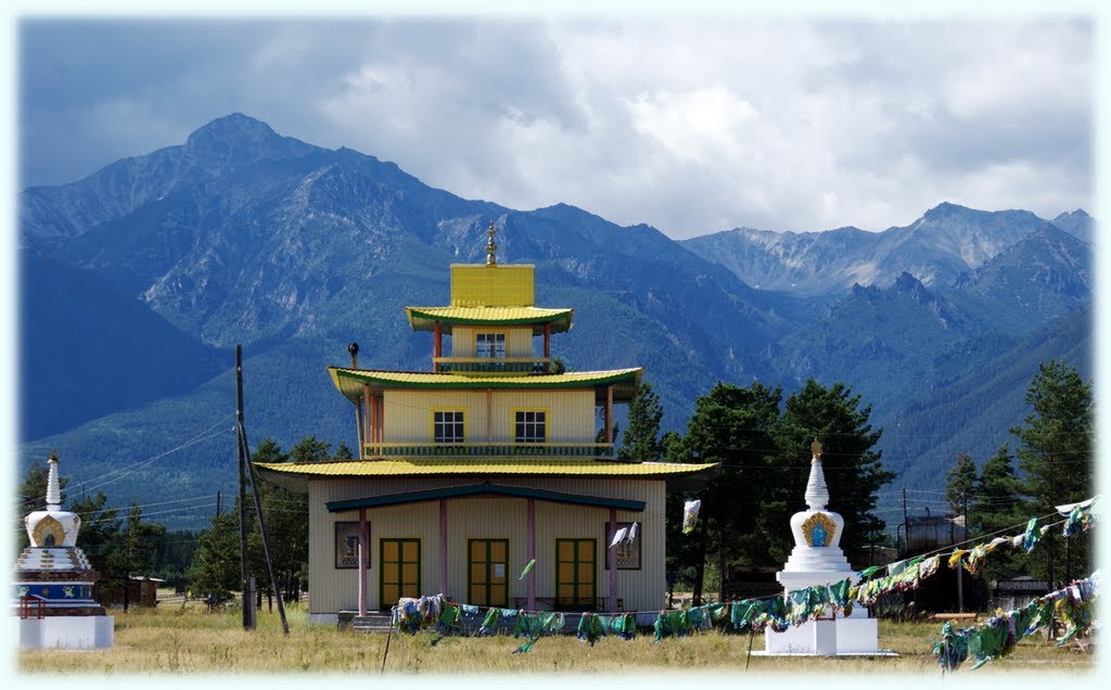 Поезка по Баргузинской долине, Международный буддийский центр возле Курумкана, Курумкан