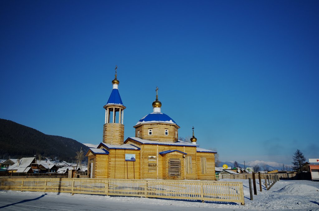 Church in Nishneangarsk, Нижнеангарск
