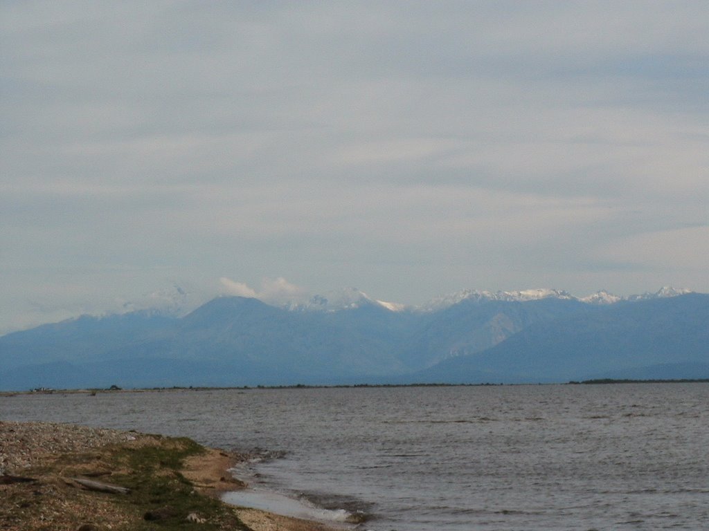 view on the northern hills, Нижнеангарск