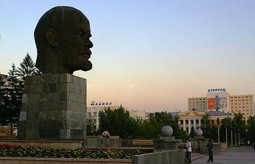 Улан-Удэ. Памятник В.И. Ленину., Улан-Удэ