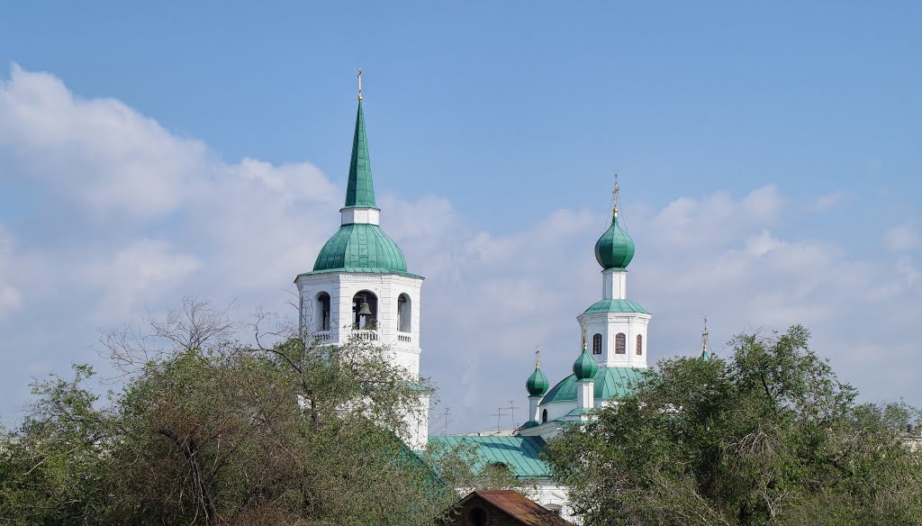 купола Свято-Троицкой церкви, Улан-Удэ