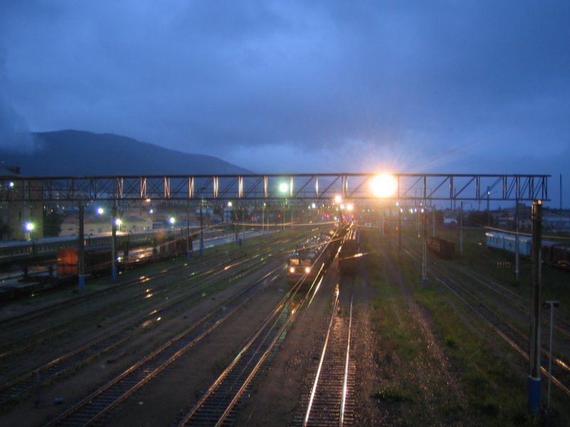 Severobaikalsk railway lines, Северобайкальск