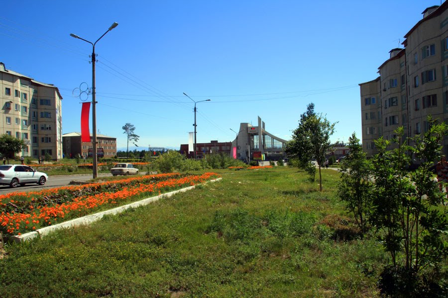 Центральная улица Северобайкальска, Северобайкальск