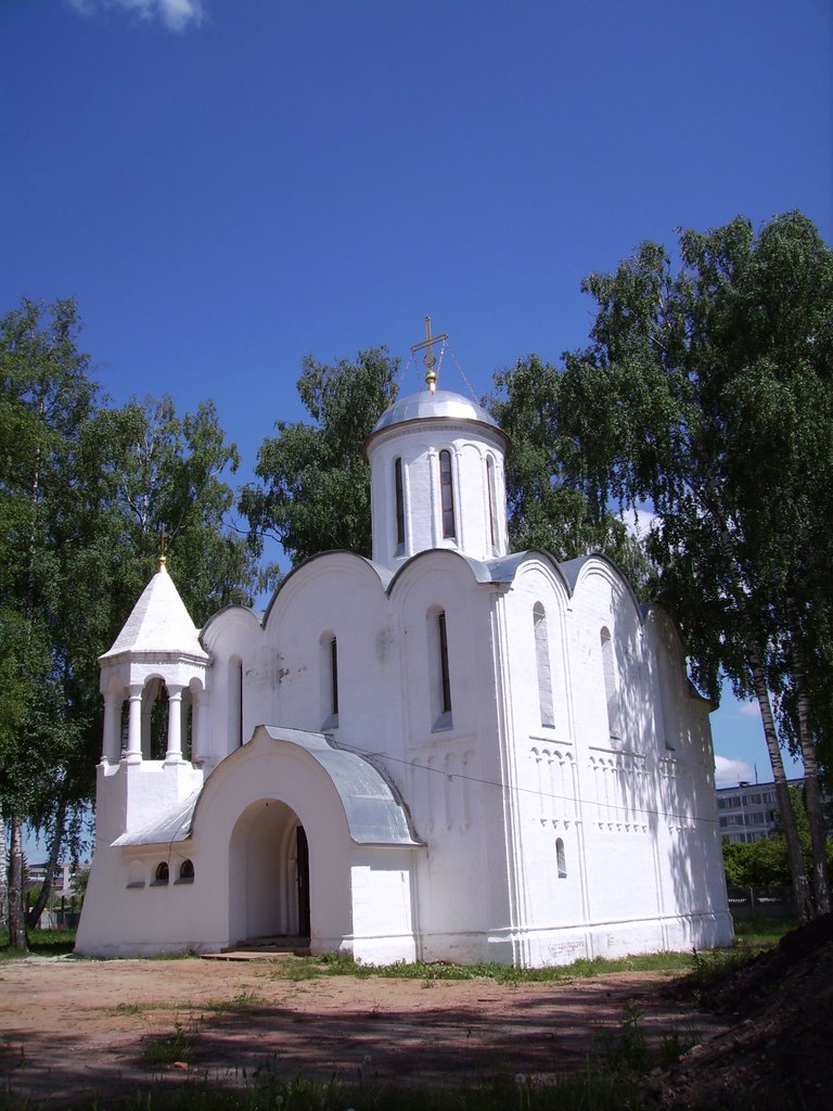 Церковь Рождества Богородицы в Балакирево, архитектор Андрей Анисимов, 2003 год, Балакирево