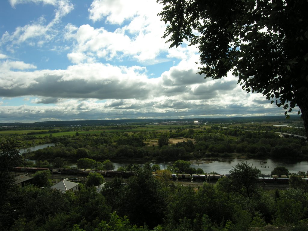 Vladimir landscape to South, Владимир