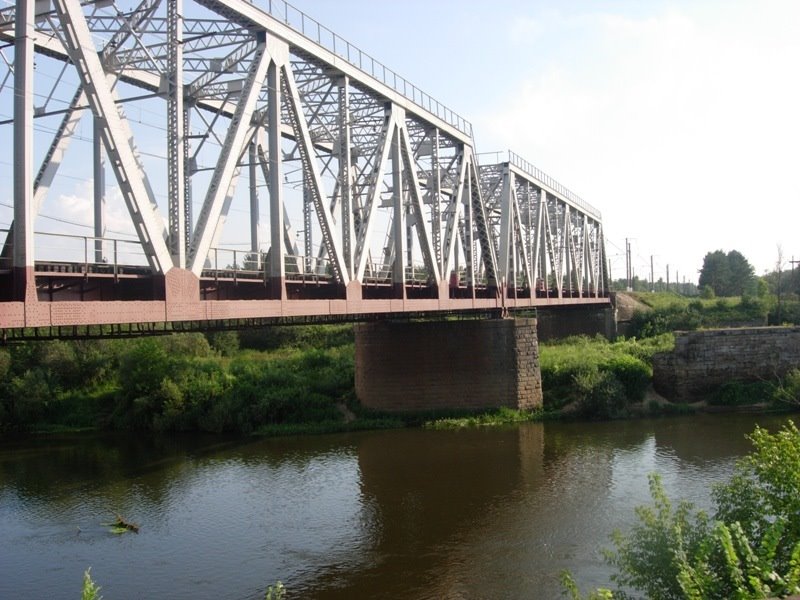 Мост через Клязьму ст. Усад, Городищи