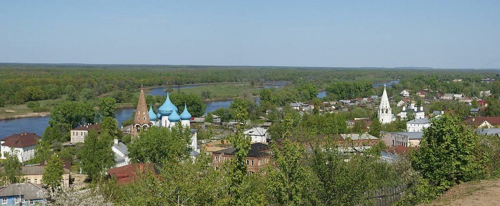 Панорама Гороховца, Гороховец