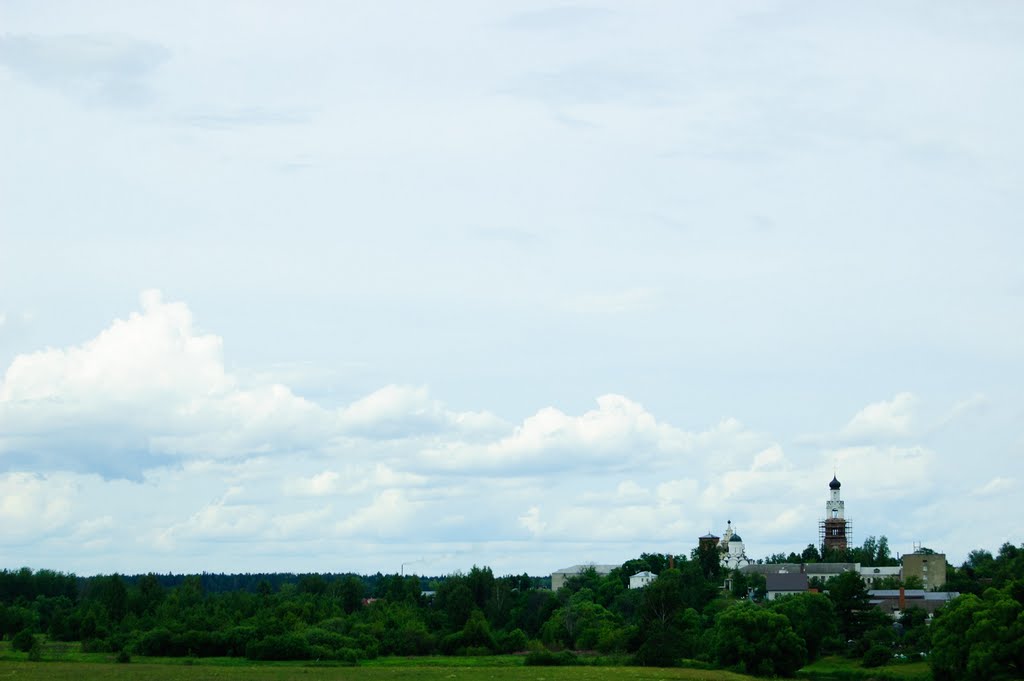 View of the Monastery of the Annunciation - Вид на Благовещенский монастырь, Киржач