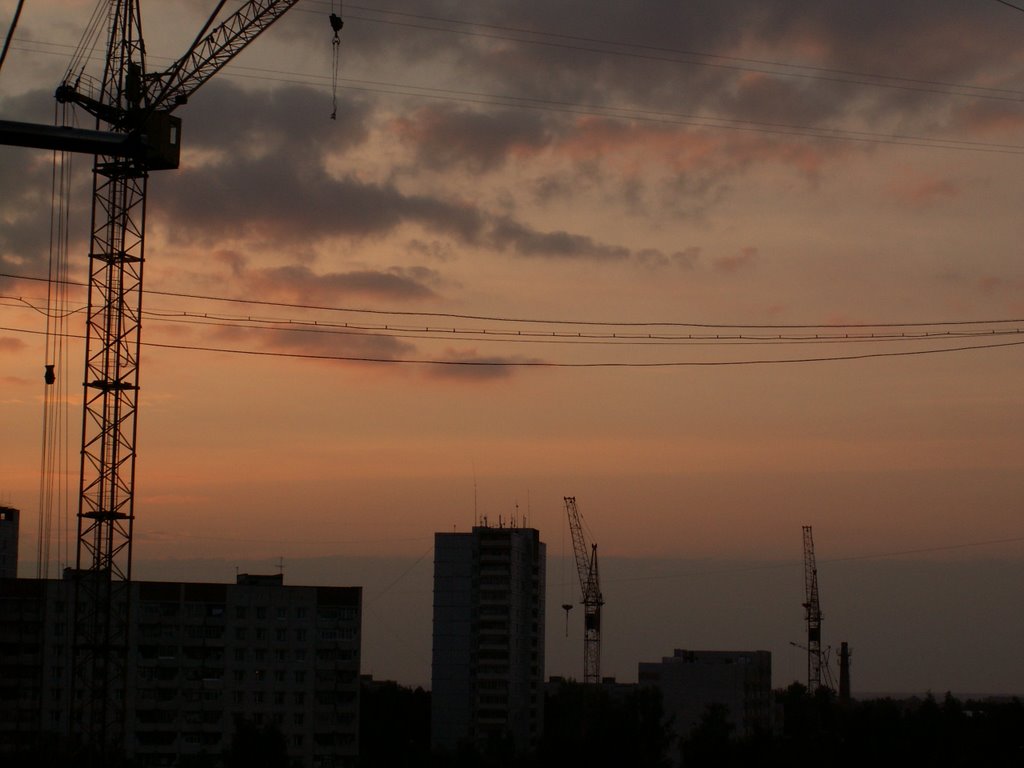 building cranes, Ковров
