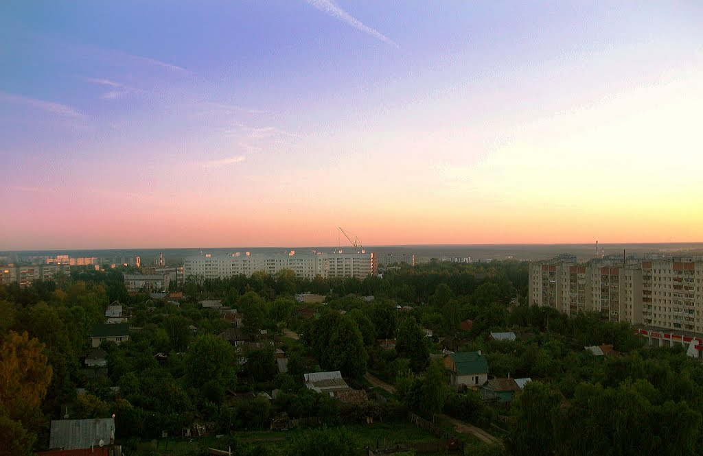 Вид с балкона, Ковров