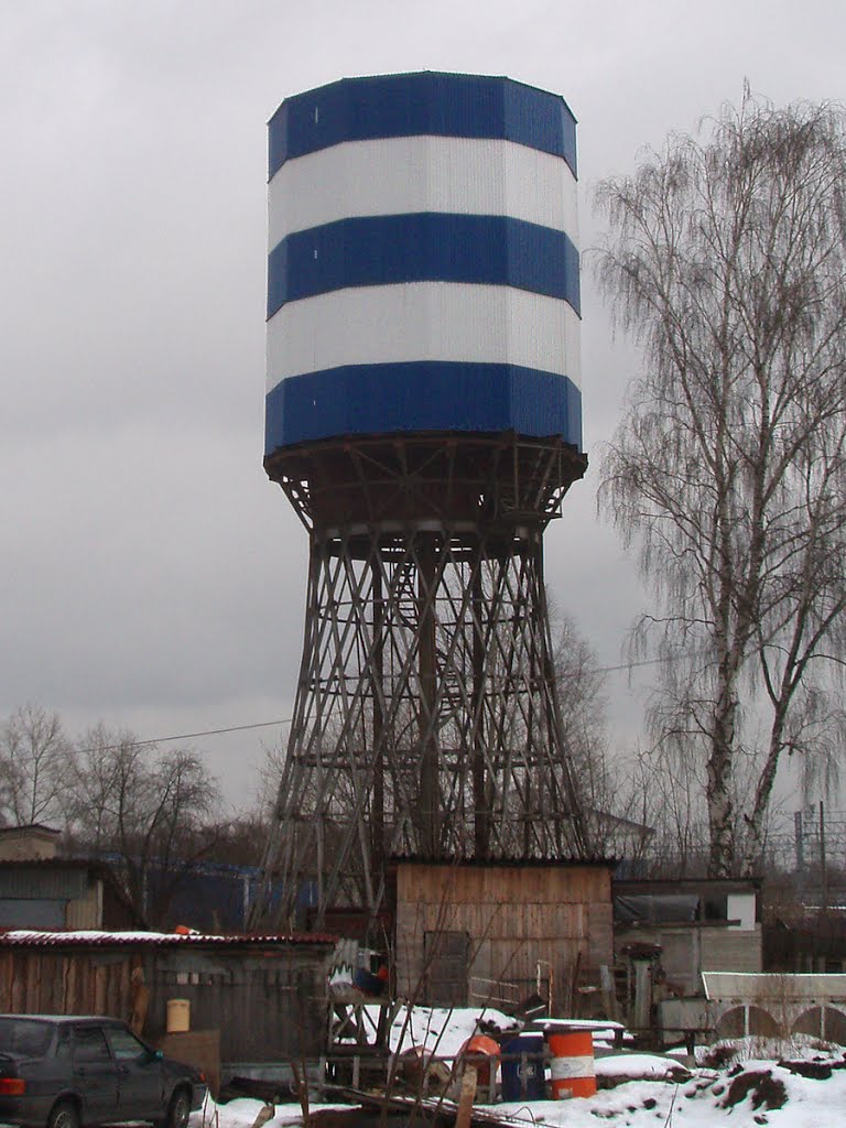 Vladimir Shukhovs water tower in Petushki, Петушки