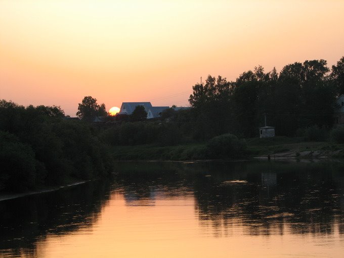 Summer evening, Петушки