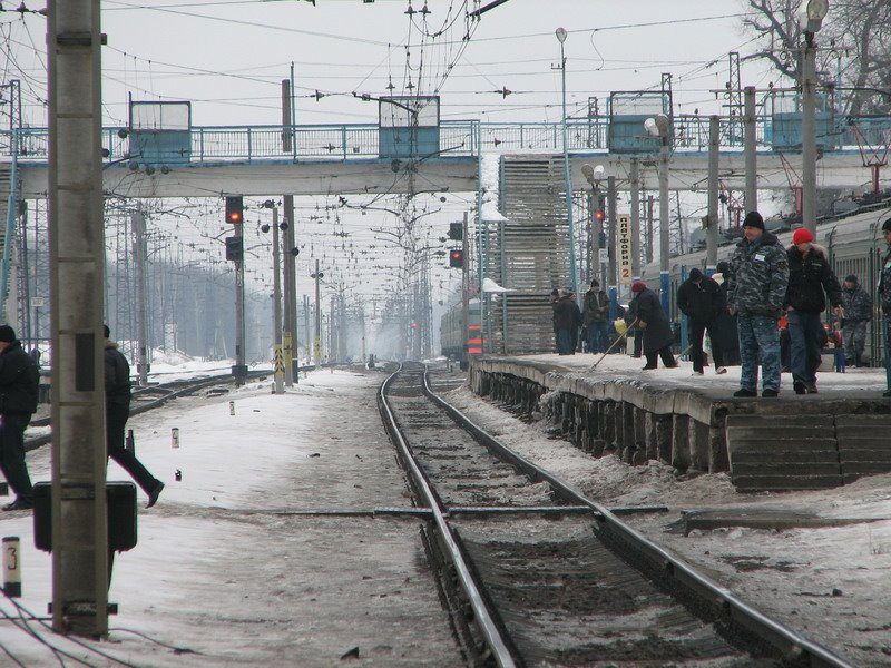 Petushki, railway station., Петушки