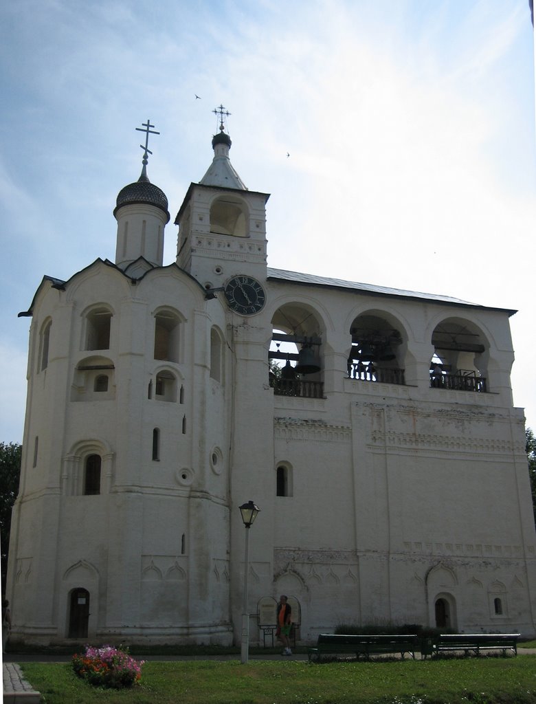 Спасо - Ефимиев монастырь. Звонница. Savior - Efimov Monastery.  The belfry., Суздаль