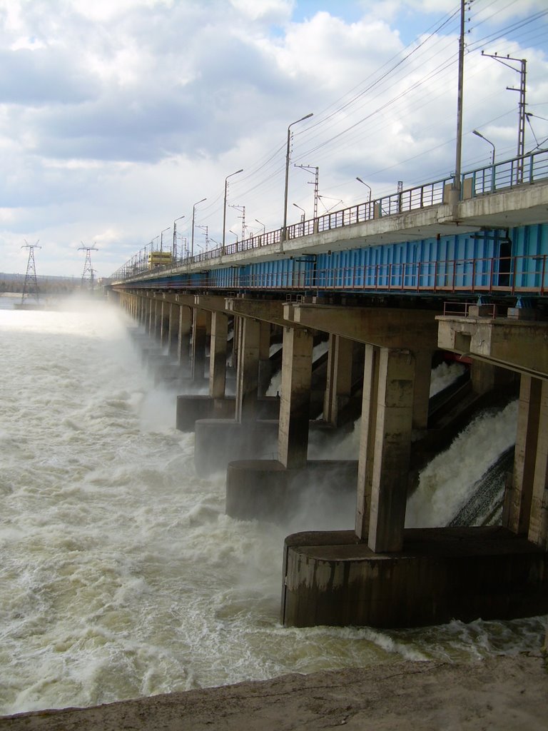 Hydro-electr power plant, Кириллов