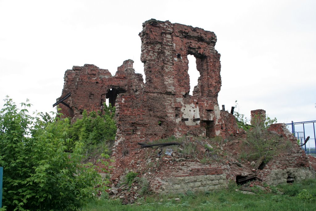 Руины командного пункта 138 Краснознаменной стрелковой дивизии., Алущевск