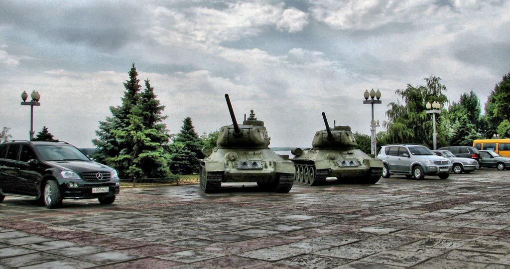 Tank parkingПарковка, Волгоград