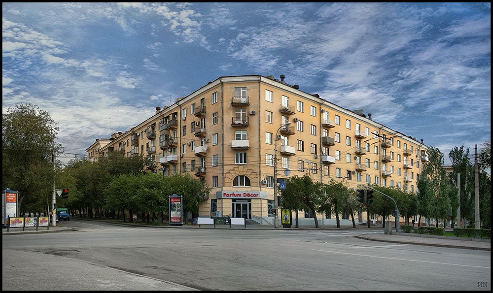 Panorama . Улица Гагарина & Проспект им В.И.Ленина, Волгоград