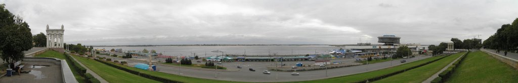 Панорама набережной Волгограда, Волгоград