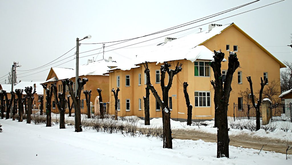 Улица Волгодонская. Volgodonsk Street., Волжский