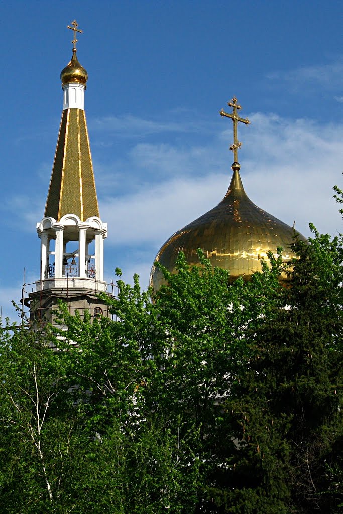 Золотые купола. Golden dome., Волжский