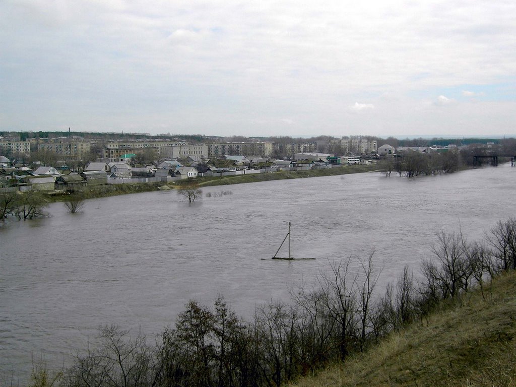 Паводок в Жирновске, Жирновск