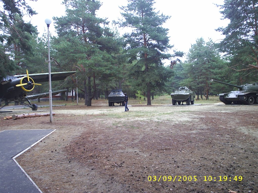 "музей" военной техники, Жирновск