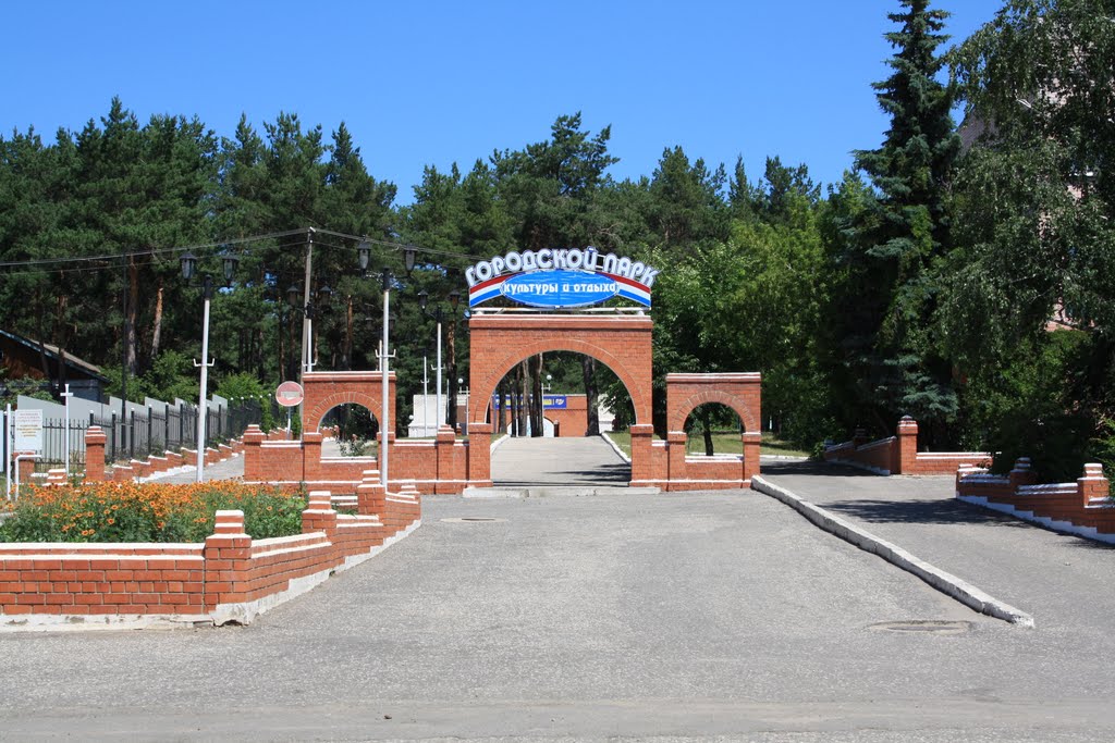 Вход в городской парк 2009г., Жирновск