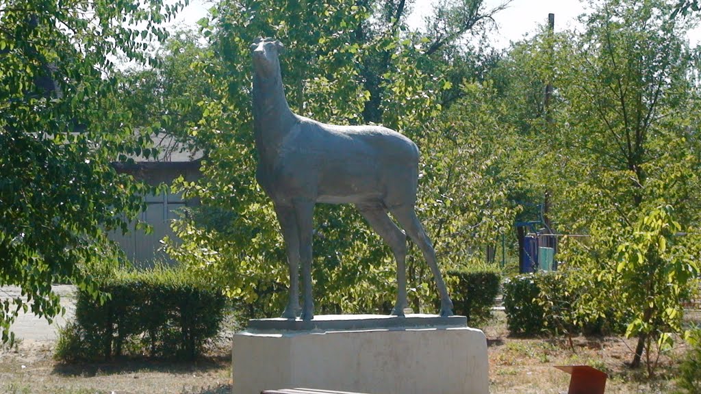 Парк, скульптура, Николаевск