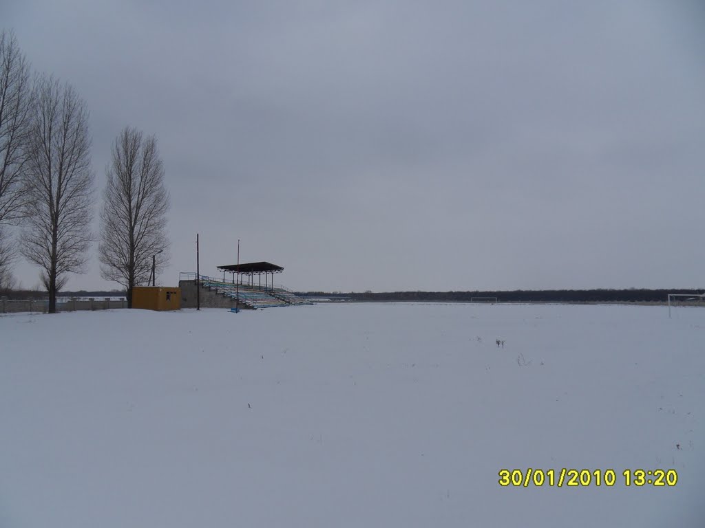 Стадион зимой, Новоаннинский