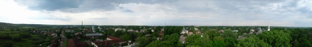 Вид на город с колеса обозрения, Новониколаевский