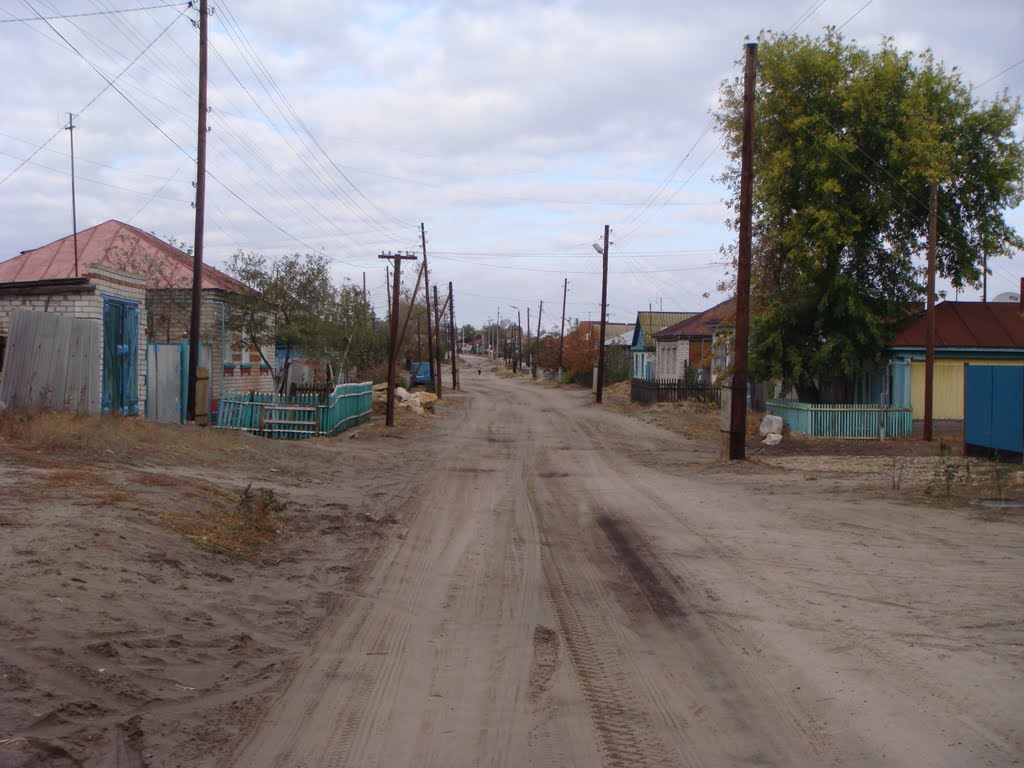 Вид улицы Толстого, Рудня