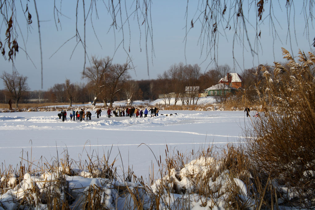 Каток на озере, Урюпинск
