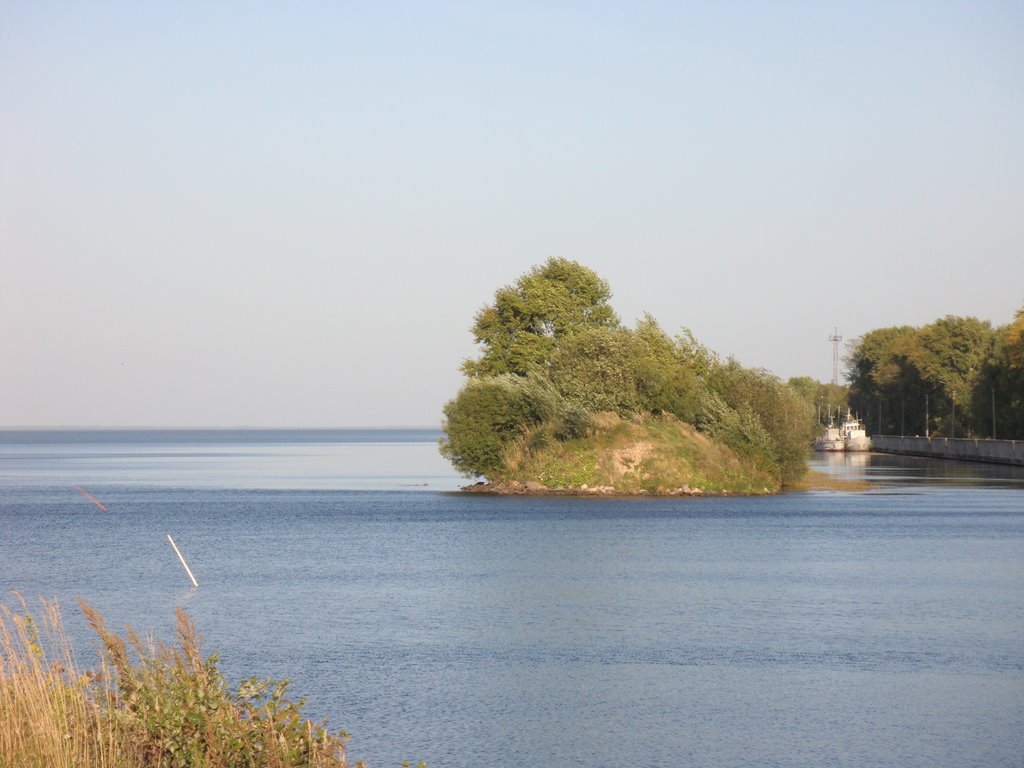 Проход из озера в канал, Белозерск