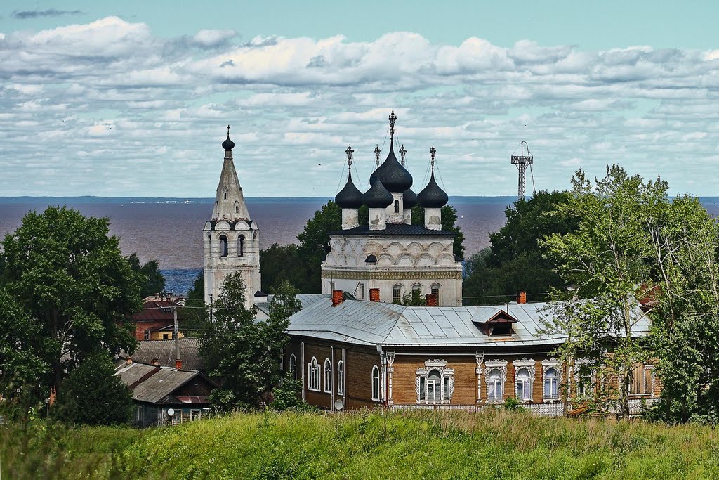 Belozersk city view, Белозерск