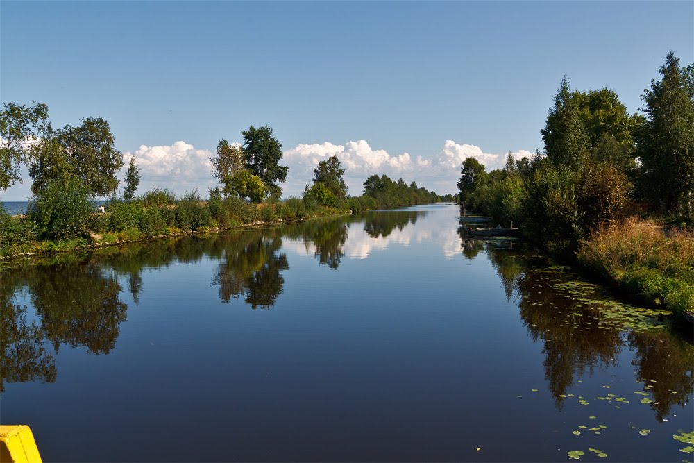 Канал на Белом озере, Белозерск