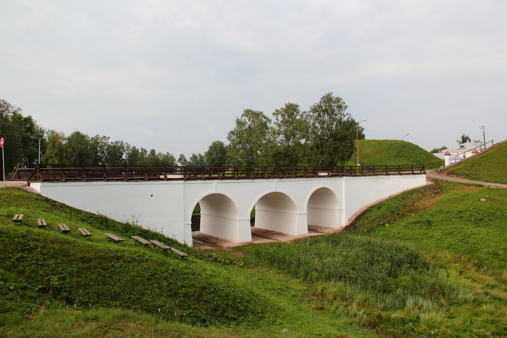 Мост в крепость, Белозерск