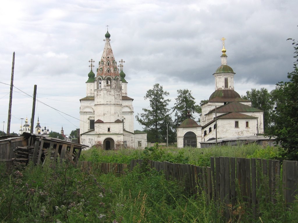 Welikij Ustjug. Churches in Dymkowo., Великий Устюг