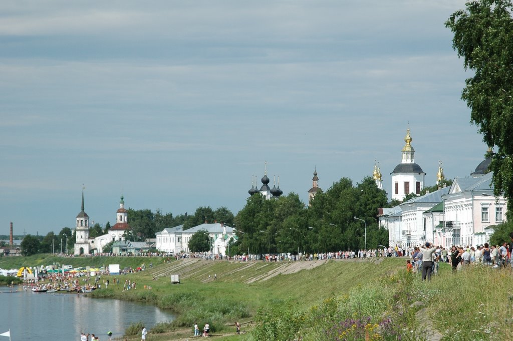 Панорама Устюга. День города 2008., Великий Устюг