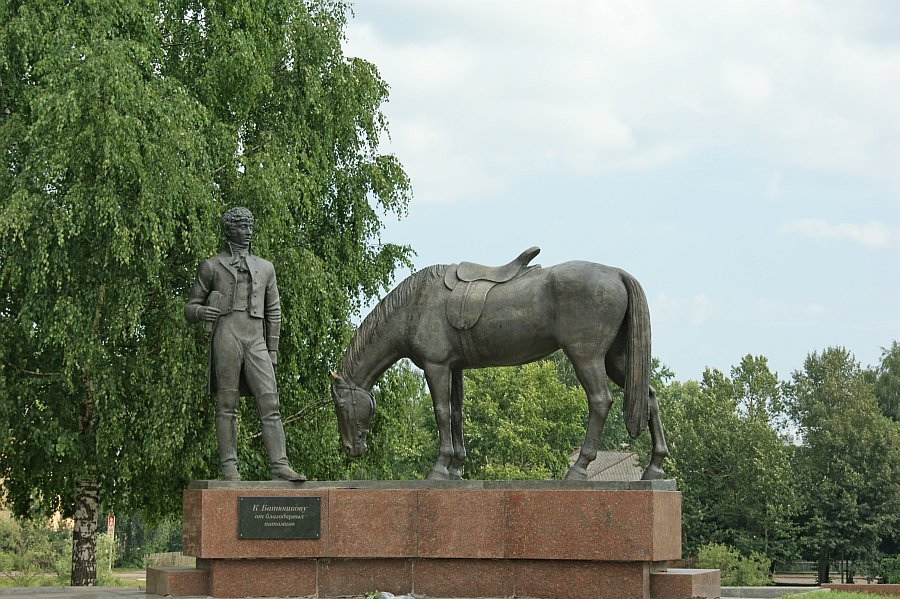 памятник Батюшкову, Вологда