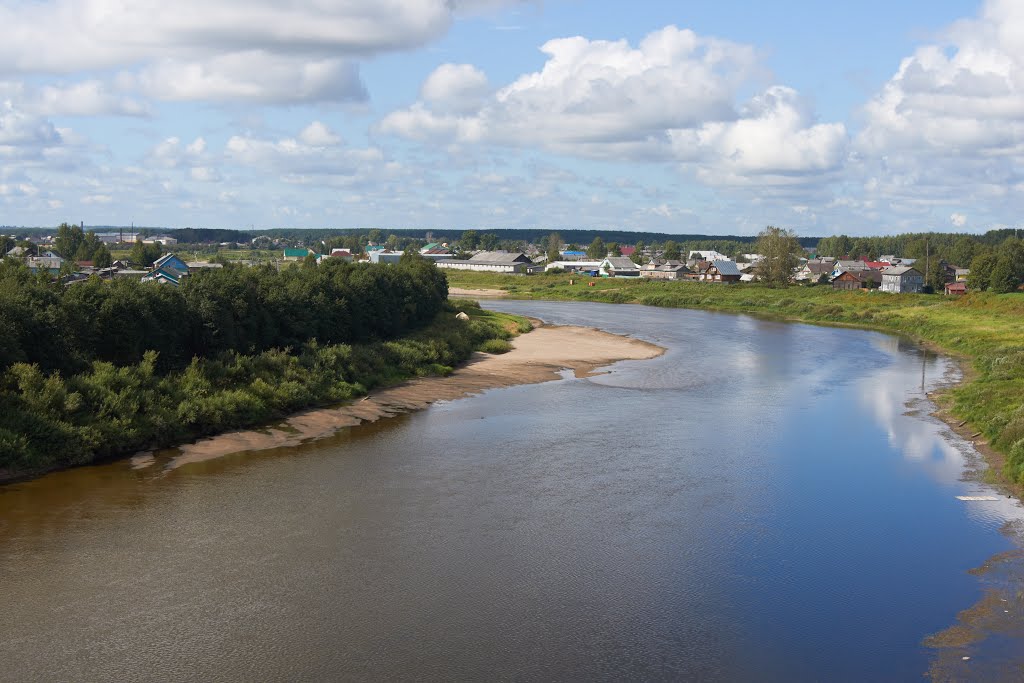 Yug river, Кичменгский Городок