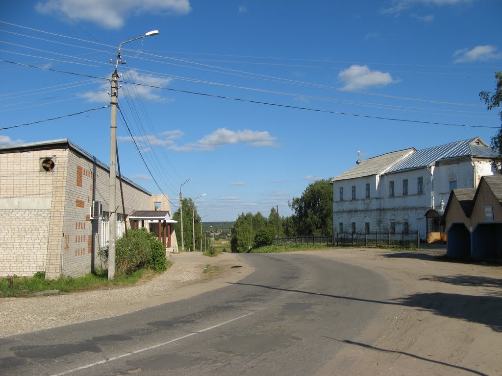 Sovetskaya street, Сямжа