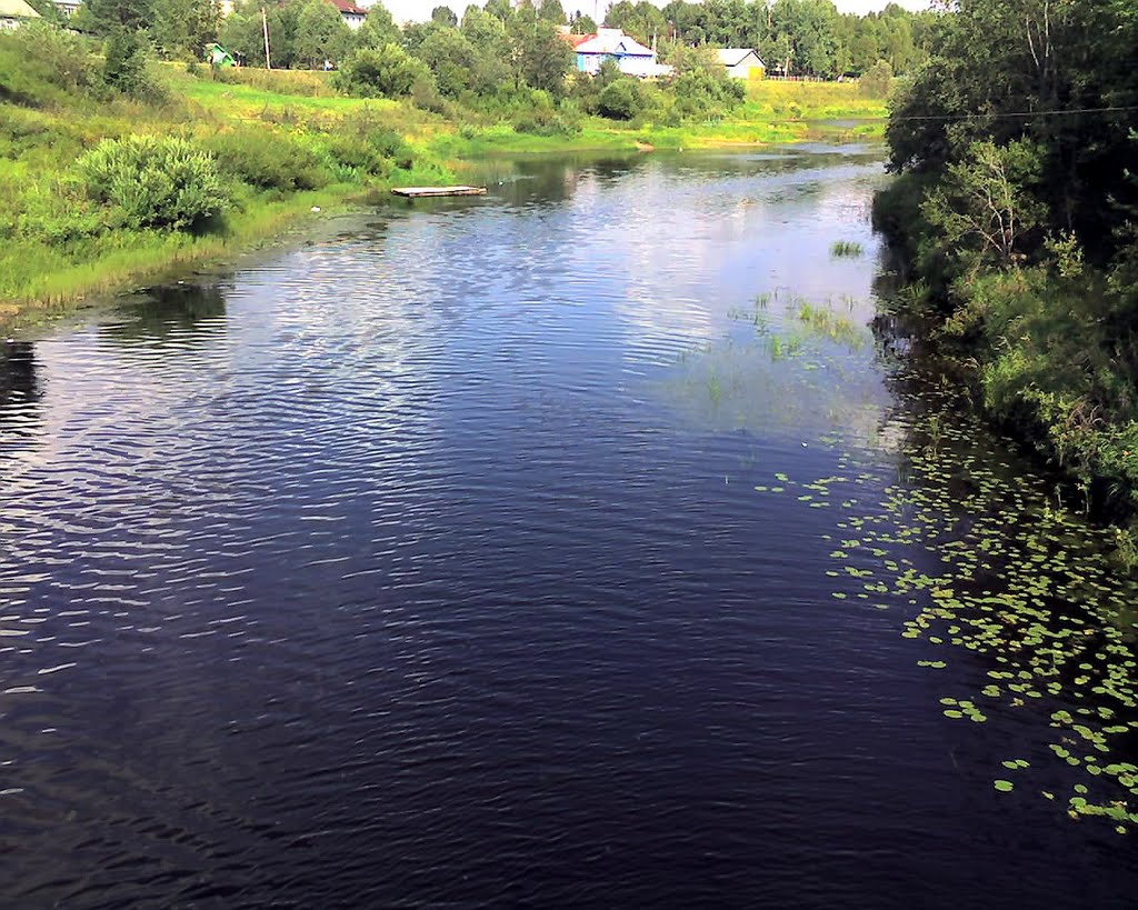 река Сямжена, Сямжа