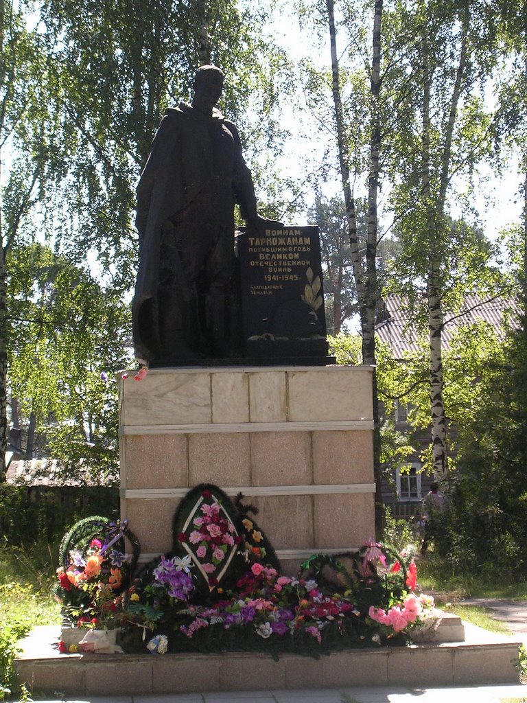 памятник воинам-тарножанам погибшим в годы ВОВ, Тарногский Городок