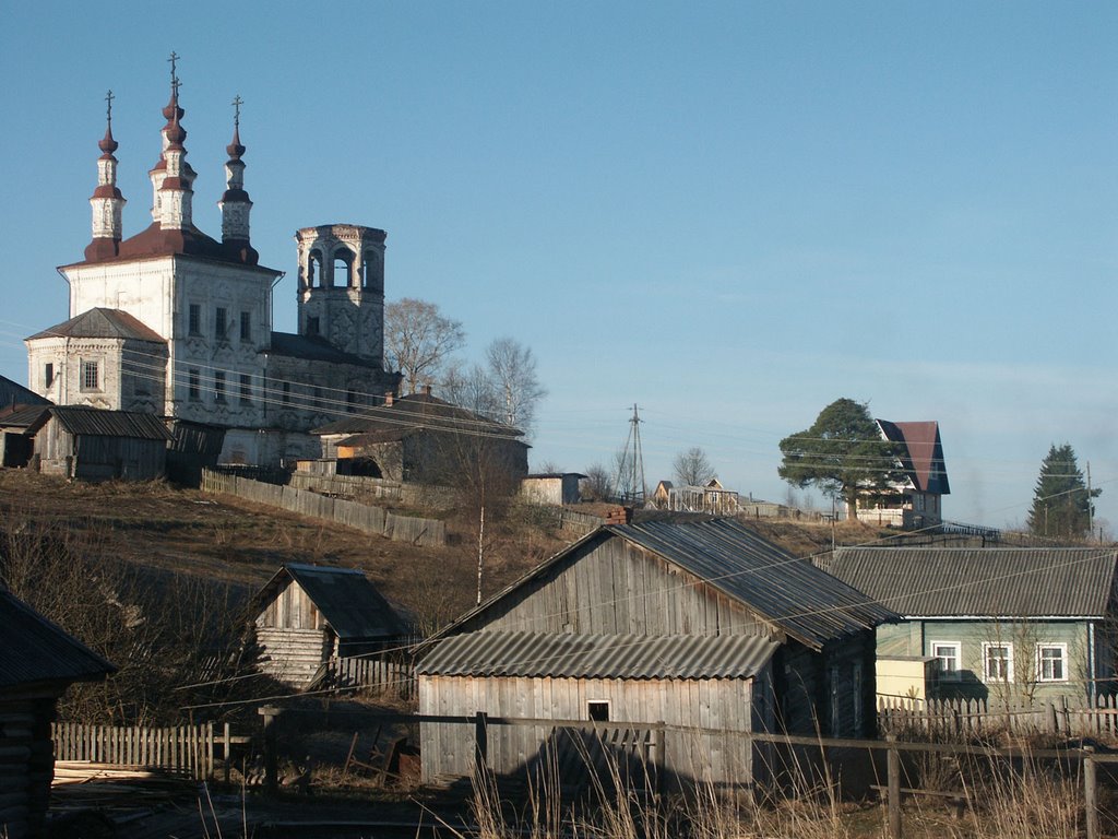 Old small city of Totma (is older than Moscow), Тотьма