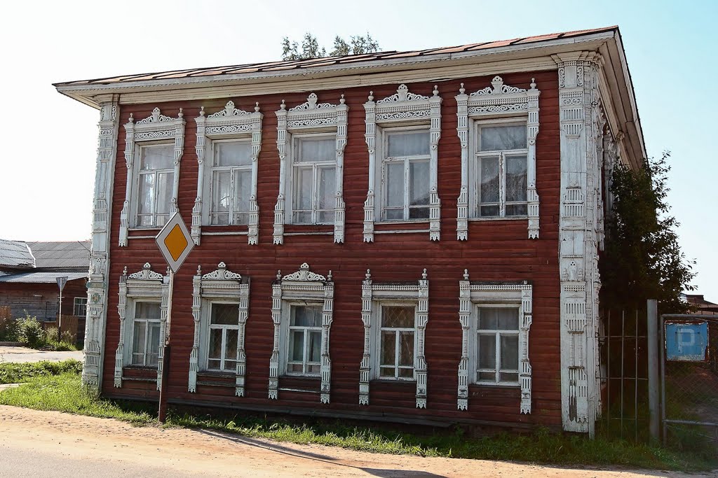 National windows decoration, Тотьма