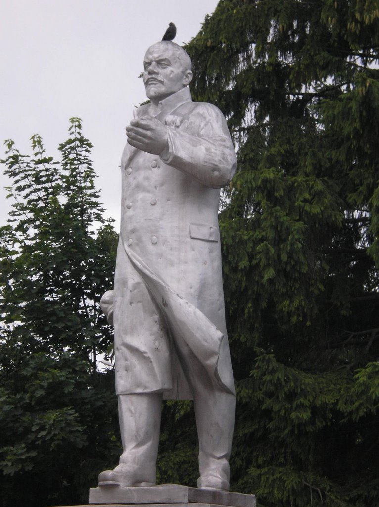 Ленин с голубем, Устюжна