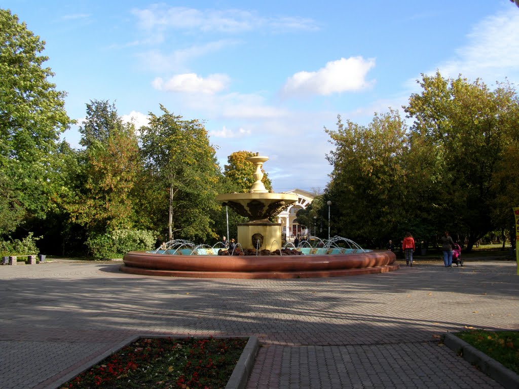 Череповец  ⛲  Фонтан в Комсомольском парке, Череповец
