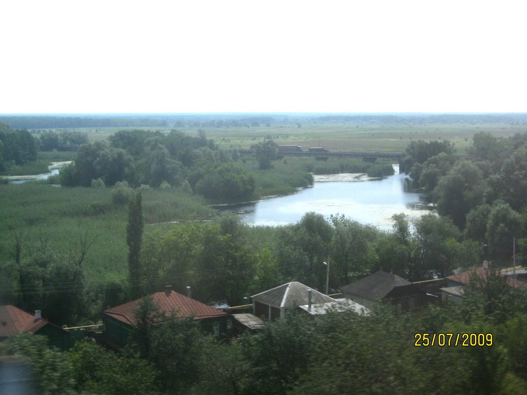 Bobrov City & Bityug River, Бобров