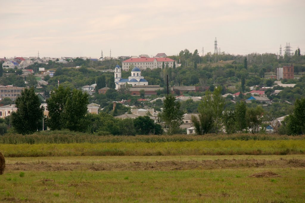 Богучар. Вид с поля., Богучар